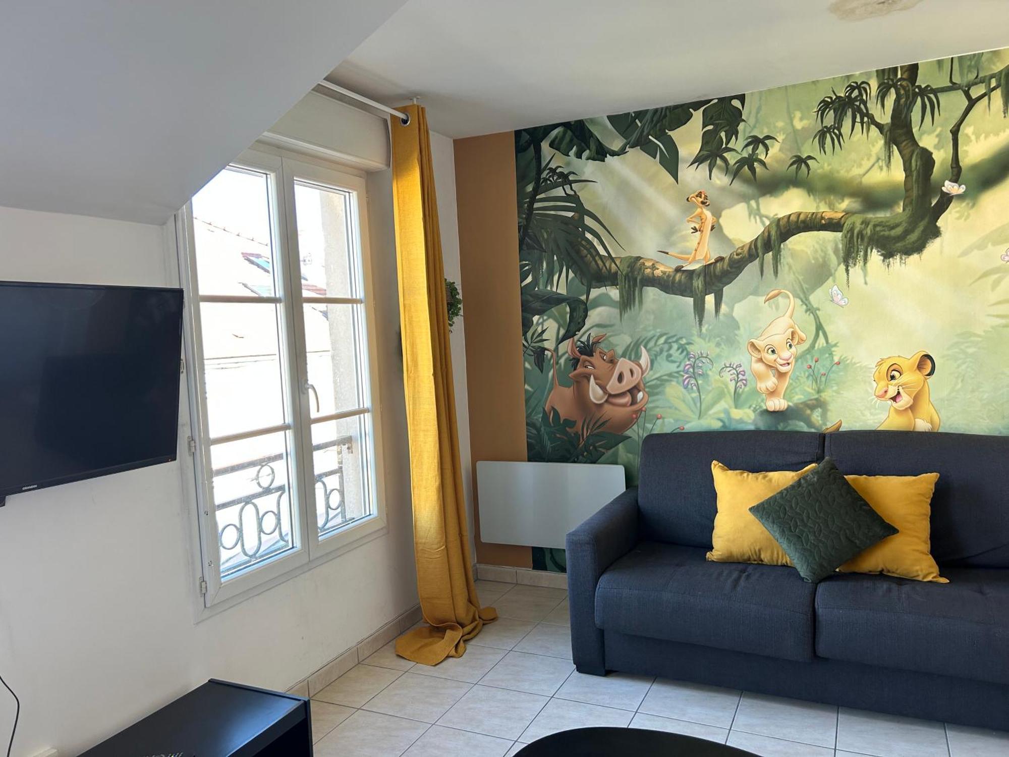 L'Appartement Du Roi Lion L 8 Pers L Proche De Disney Bussy-Saint-Georges Exterior photo